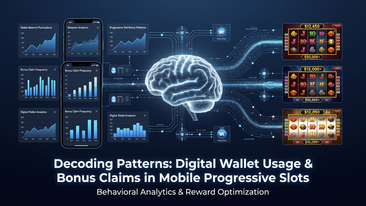 Mobile interface showing progressive slot bonus claim via digital wallet