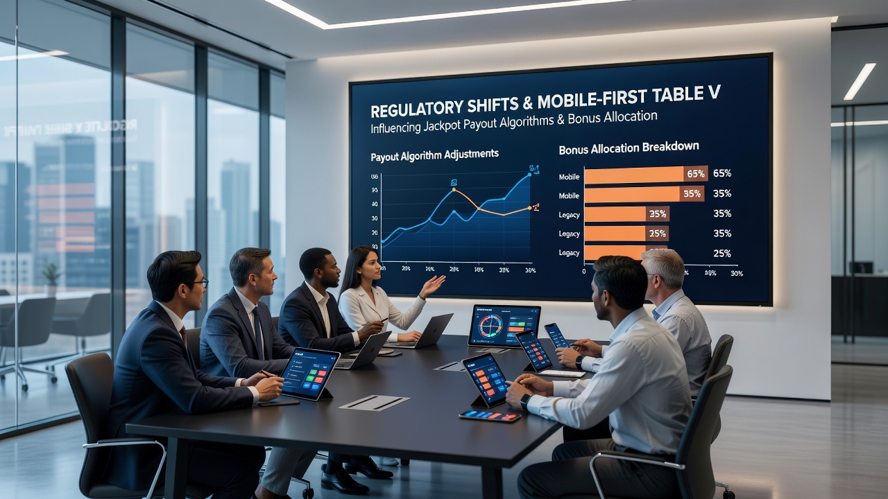 Data visualization of bonus allocation trends in mobile table games following regulatory updates